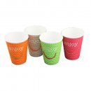 25 Stk. Coffee-Cup Motiv Enjoy 16 oz ca. 400 ml